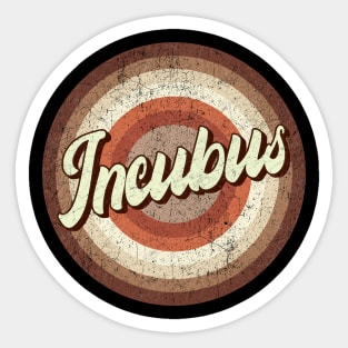 Vintage brown exclusive - Incubus Sticker